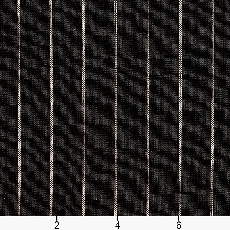Charlotte - D110 - Onyx Pinstripe - Fabric by the Yard - D110 - D110_Ruler