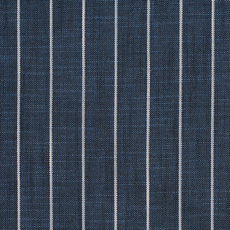 Charlotte - D113 - Indigo Pinstripe - Fabric by the Yard Indigo Pinstripe
