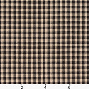 Charlotte - D117 - Onyx Gingham - Fabric by the Yard - D117 - D117_Ruler