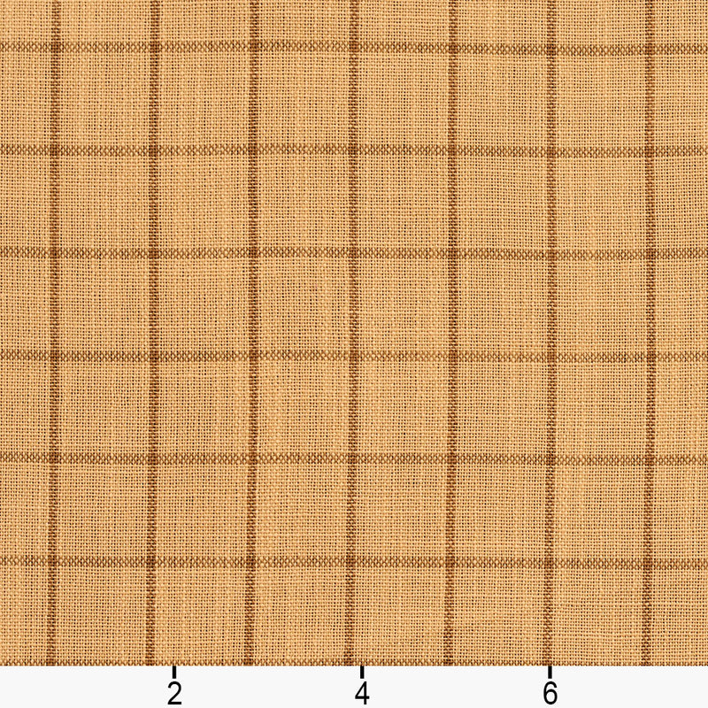Charlotte - D121 - Wheat Checkerboard - Fabric by the Yard - D121 - D121_Ruler