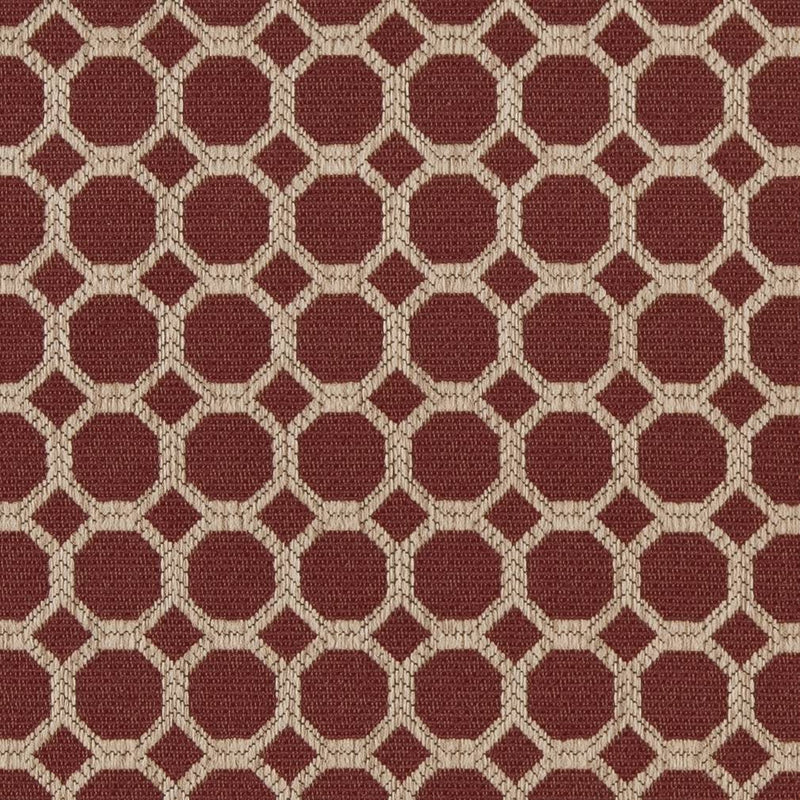 Charlotte - D1226 - Burgundy Honeycomb - Fabric by the Yard Burgundy Honeycomb