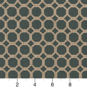 Charlotte - D1228 - Jade Honeycomb - Fabric by the Yard - D1228 - D1228_Ruler