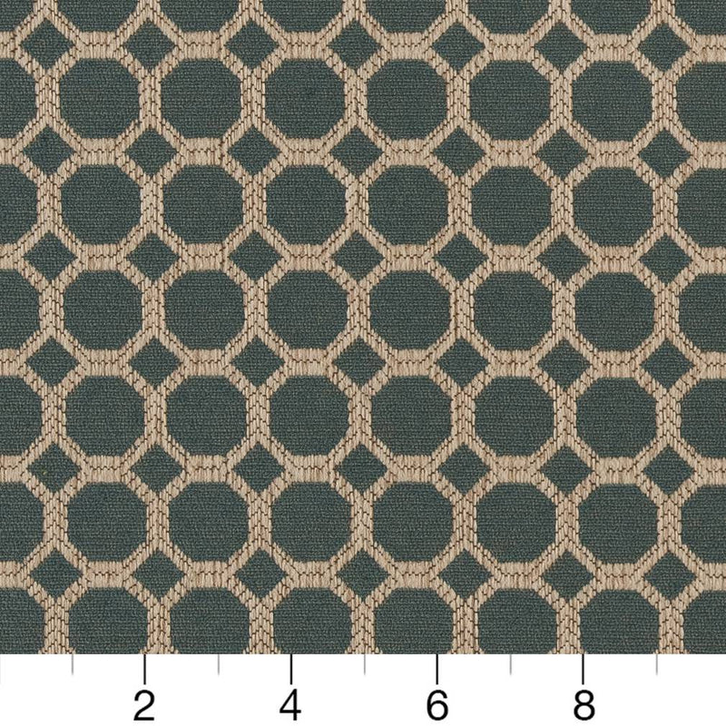 Charlotte - D1228 - Jade Honeycomb - Fabric by the Yard - D1228 - D1228_Ruler