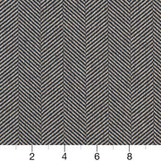 Charlotte - D1237 - Indigo Chevron - Fabric by the Yard - D1237 - D1237_Ruler