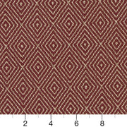 Charlotte - D1239 - Burgundy Diamond - Fabric by the Yard - D1239 - D1239_Ruler