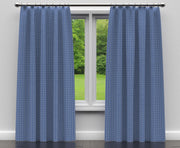 Charlotte - D123 - Wedgewood Checkerboard - Fabric by the Yard - D123 - D123_Drapery