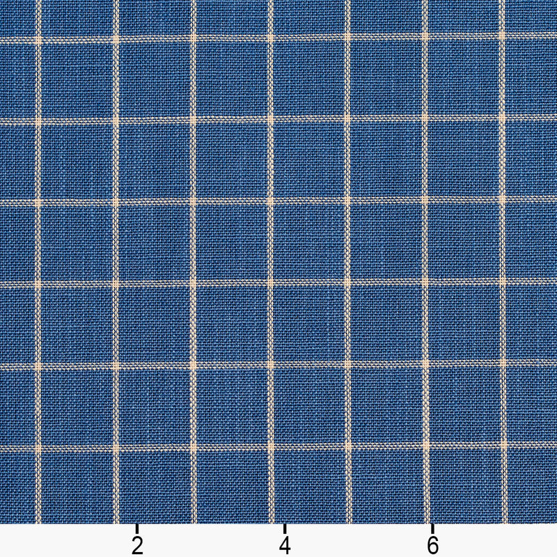 Charlotte - D123 - Wedgewood Checkerboard - Fabric by the Yard - D123 - D123_Ruler