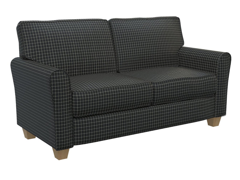 Charlotte - D124 - Onyx Checkerboard - Fabric by the Yard - D124 - D124_Furniture