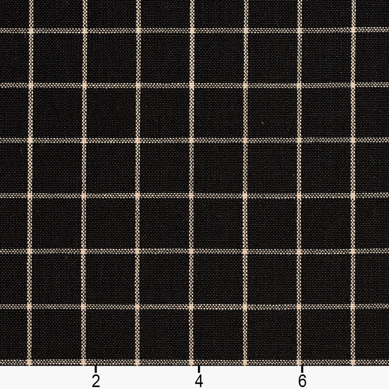 Charlotte - D124 - Onyx Checkerboard - Fabric by the Yard - D124 - D124_Ruler
