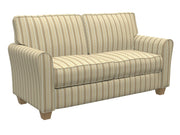 Charlotte - D128 - Wheat Stripe - Fabric by the Yard - D128 - D128_Furniture