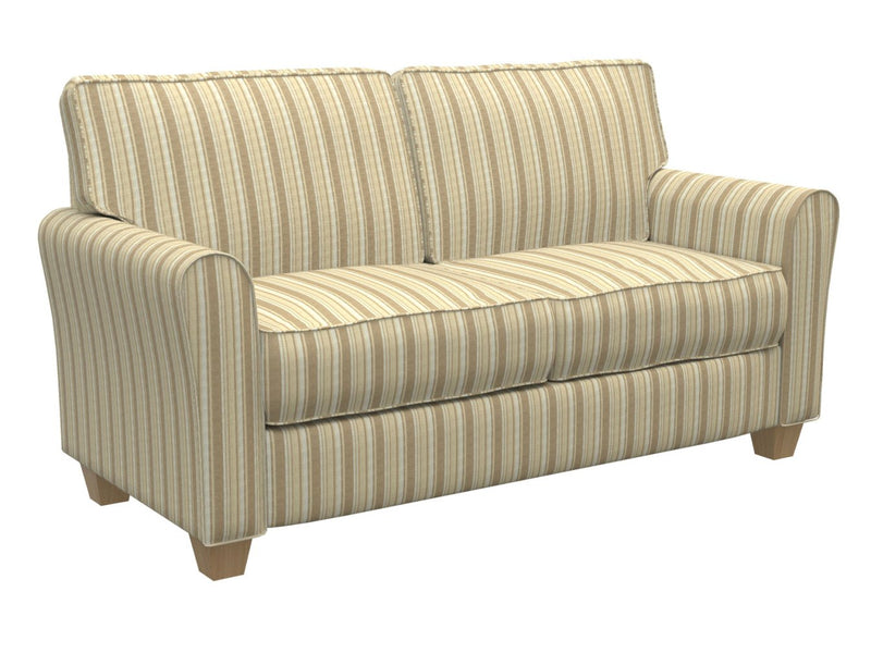 Charlotte - D128 - Wheat Stripe - Fabric by the Yard - D128 - D128_Furniture