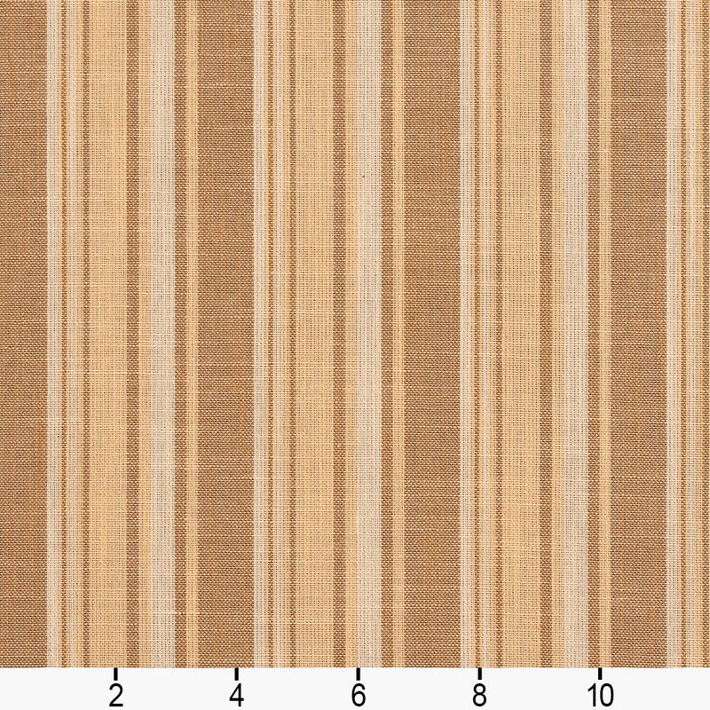Charlotte - D128 - Wheat Stripe - Fabric by the Yard - D128 - D128_Ruler