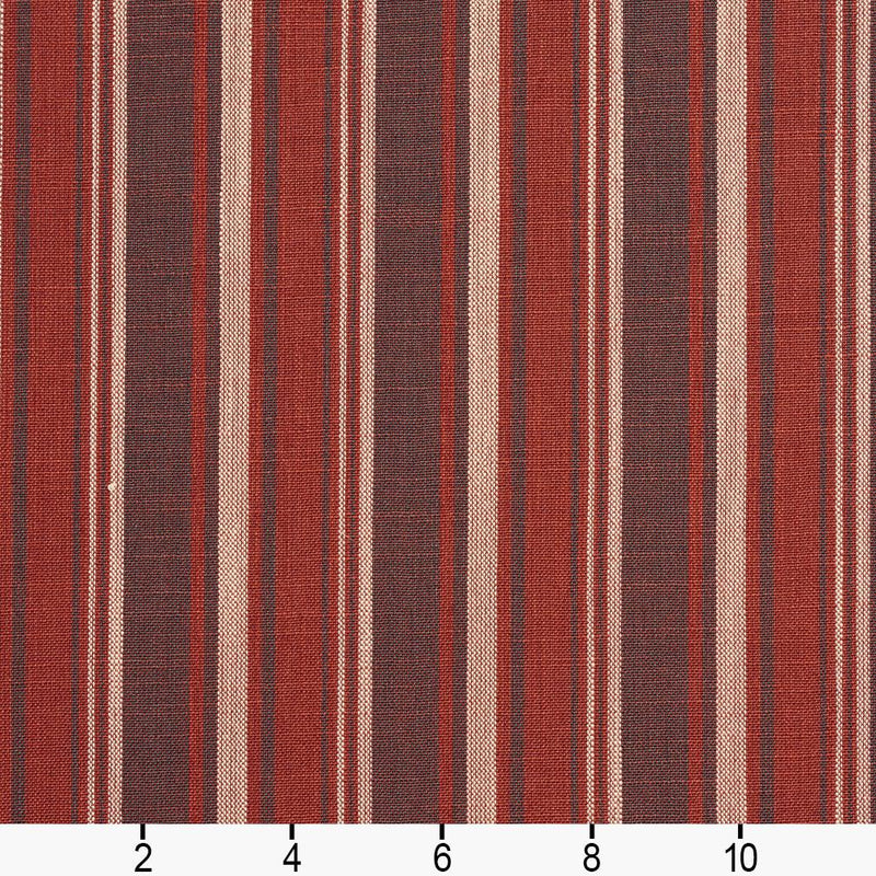 Charlotte - D129 - Brick Stripe - Fabric by the Yard - D129 - D129_Ruler