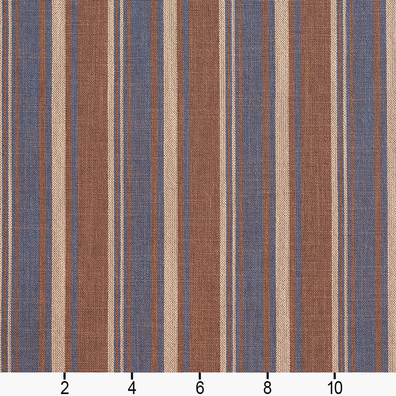 Charlotte - D130 - Wedgewood Stripe - Fabric by the Yard - D130 - D130_Ruler