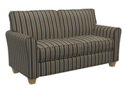 Charlotte - D131 - Onyx Stripe - Fabric by the Yard - D131 - D131_Furniture