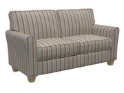 Charlotte - D132 - Cornflower Stripe - Fabric by the Yard - D132 - D132_Furniture