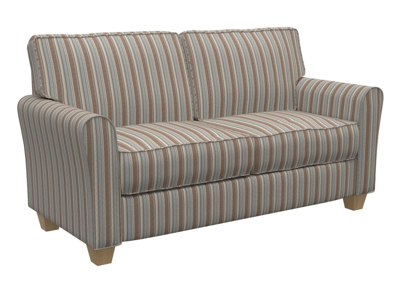 Charlotte - D132 - Cornflower Stripe - Fabric by the Yard - D132 - D132_Furniture