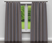 Charlotte - D134 - Indigo Stripe - Fabric by the Yard - D134 - D134_Drapery