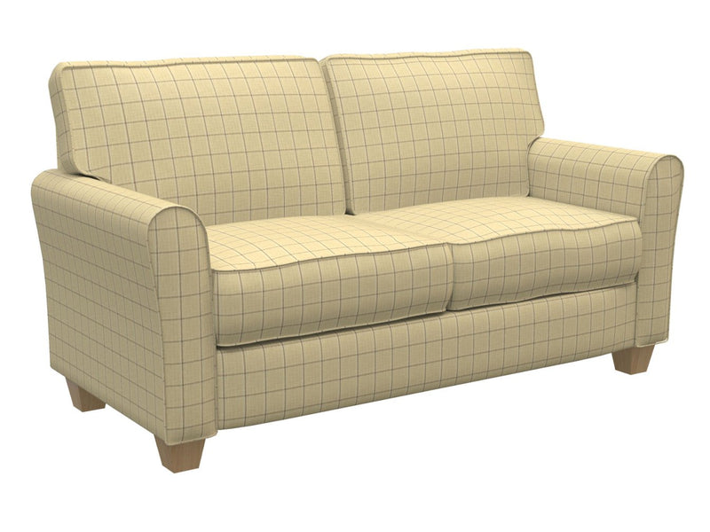 Charlotte - D135 - Wheat Windowpane - Fabric by the Yard - D135 - D135_Furniture