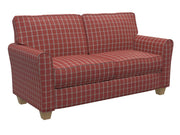 Charlotte - D136 - Brick Windowpane - Fabric by the Yard - D136 - D136_Furniture