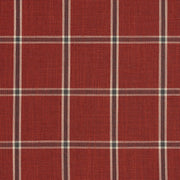 Charlotte - D136 - Brick Windowpane - Fabric by the Yard Brick Windowpane