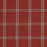 Charlotte - D136 - Brick Windowpane - Fabric by the Yard
