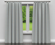 Charlotte - D139 - Cornflower Windowpane - Fabric by the Yard - D139 - D139_Drapery