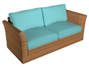 Charlotte - D1426 - Aqua Inca - Fabric by the Yard - D1426 - D1426_Furniture