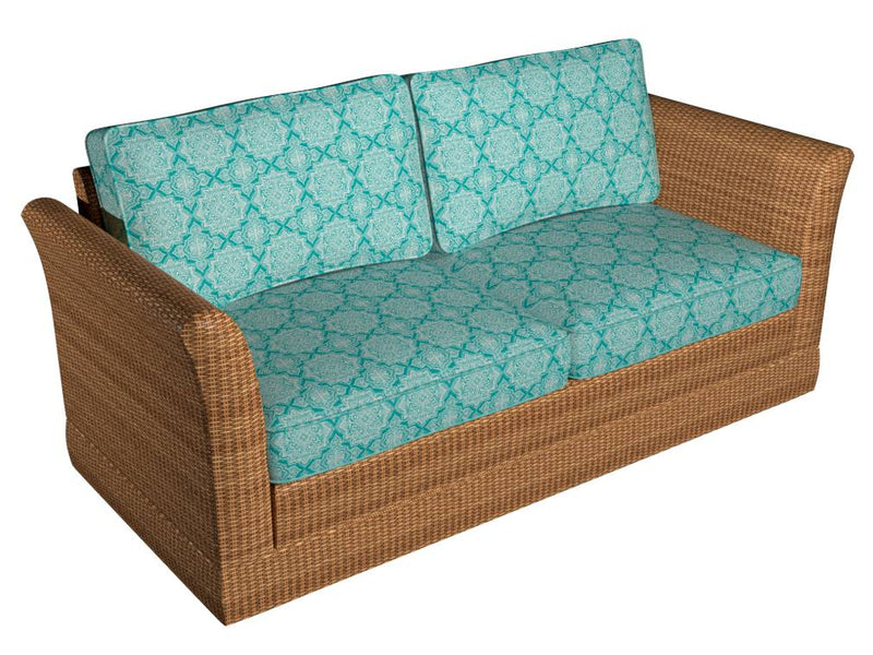 Charlotte - D1434 - Lagoon Mandala - Fabric by the Yard - D1434 - D1434_Furniture