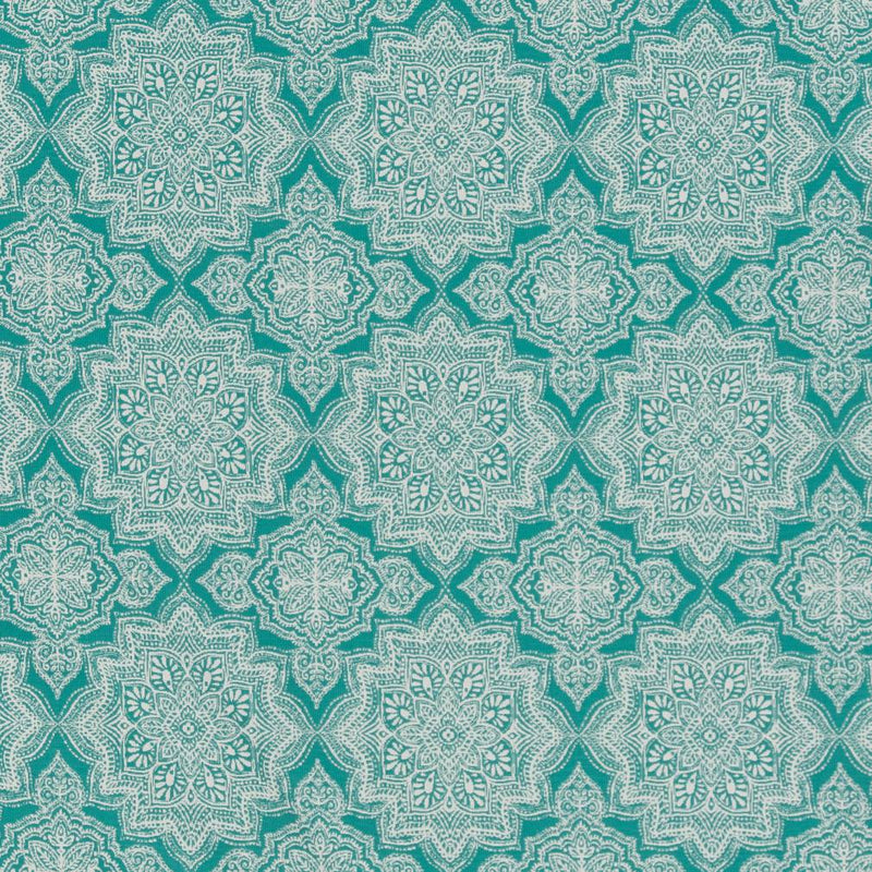 Charlotte - D1434 - Lagoon Mandala - Fabric by the Yard Lagoon Mandala
