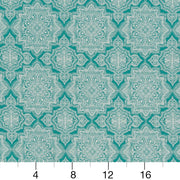 Charlotte - D1434 - Lagoon Mandala - Fabric by the Yard - D1434 - D1434_Ruler