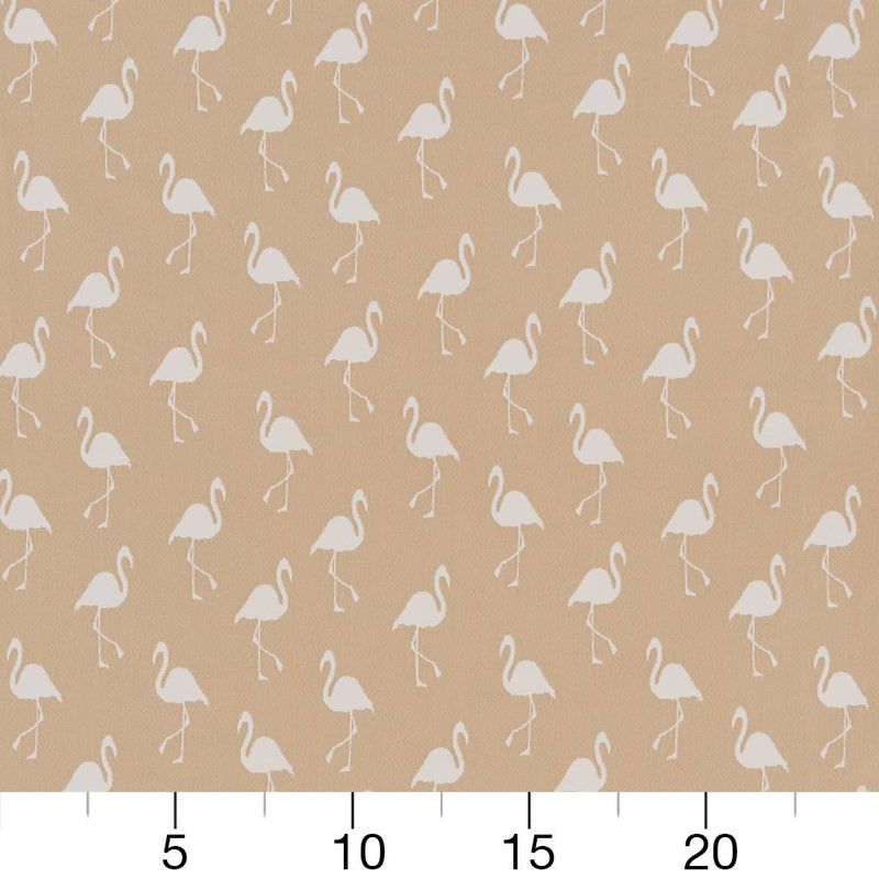 Charlotte - D1437 - Ecru Flamingo - Fabric by the Yard - D1437 - D1437_Ruler
