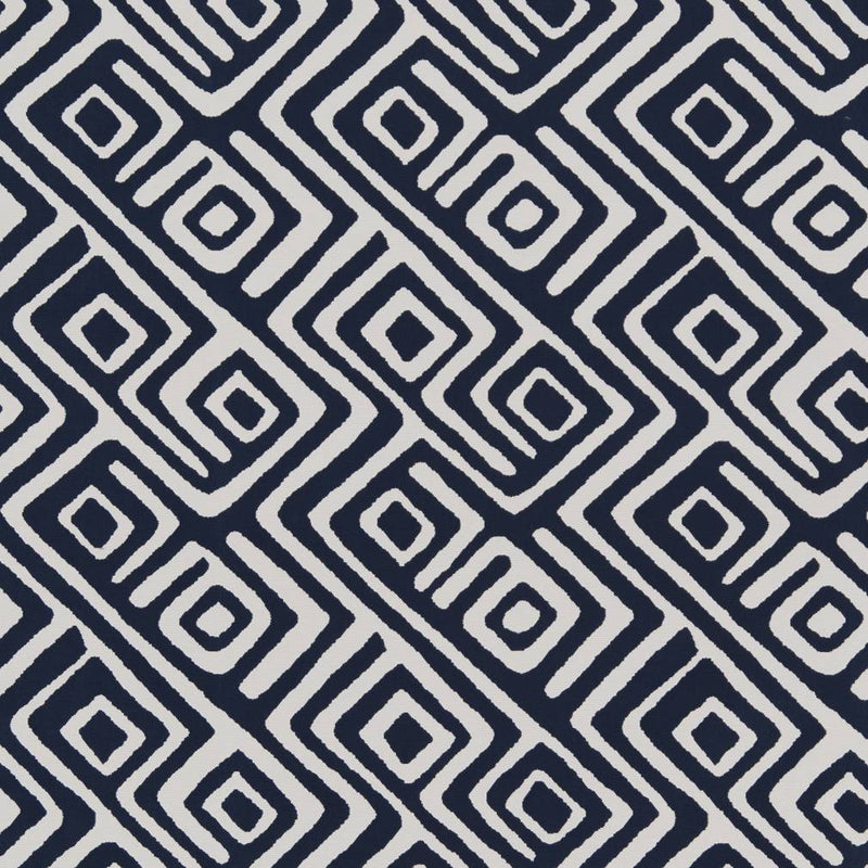 Charlotte - D1442 - Nautical Labyrinth - Fabric by the Yard Nautical Labyrinth