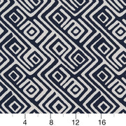 Charlotte - D1442 - Nautical Labyrinth - Fabric by the Yard - D1442 - D1442_Ruler