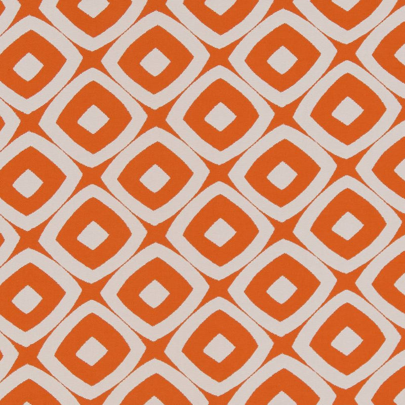 Charlotte - D1457 - Tangerine Mayan - Fabric by the Yard Tangerine Mayan