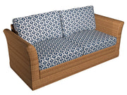 Charlotte - D1458 - Indigo Mayan - Fabric by the Yard - D1458 - D1458_Furniture