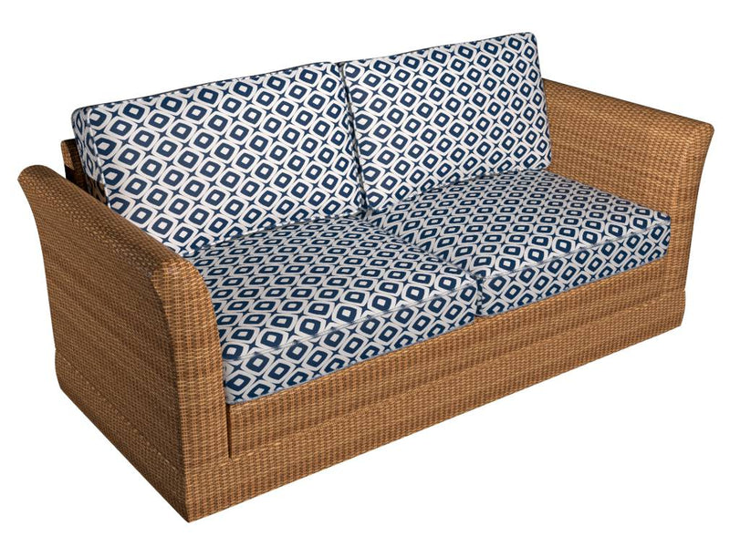 Charlotte - D1458 - Indigo Mayan - Fabric by the Yard - D1458 - D1458_Furniture
