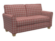 Charlotte - D150 - Brick Tartan - Fabric by the Yard - D150 - D150_Furniture