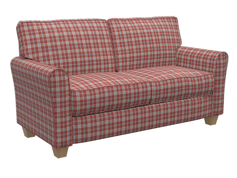 Charlotte - D150 - Brick Tartan - Fabric by the Yard - D150 - D150_Furniture