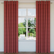 Charlotte - D1531 - Merlot Ogee - Fabric by the Yard - D1531 - D1531_Drapery