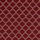 Charlotte - D1531 - Merlot Ogee - Fabric by the Yard