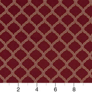 Charlotte - D1531 - Merlot Ogee - Fabric by the Yard - D1531 - D1531_Ruler