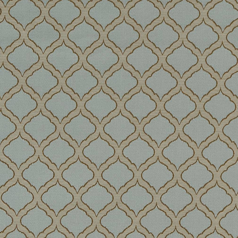 Charlotte - D1533 - Seaglass Ogee - Fabric by the Yard Seaglass Ogee