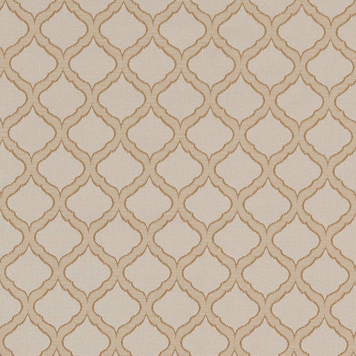 Charlotte - D1535 - Parchment Ogee - Fabric by the Yard Parchment Ogee