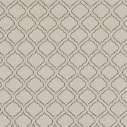 Charlotte - D1537 - Platinum Ogee - Fabric by the Yard Platinum Ogee