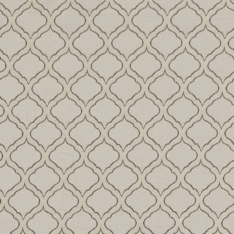 Charlotte - D1537 - Platinum Ogee - Fabric by the Yard Platinum Ogee