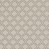 Charlotte - D1537 - Platinum Ogee - Fabric by the Yard