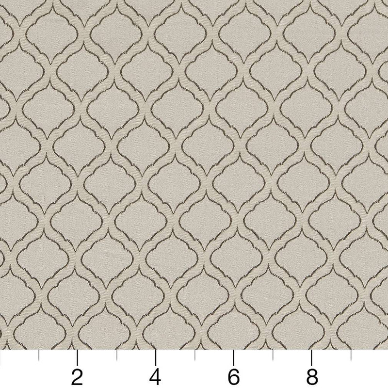 Charlotte - D1537 - Platinum Ogee - Fabric by the Yard - D1537 - D1537_Ruler