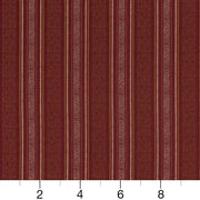 Charlotte - D1539 - Merlot Stripe - Fabric by the Yard - D1539 - D1539_Ruler