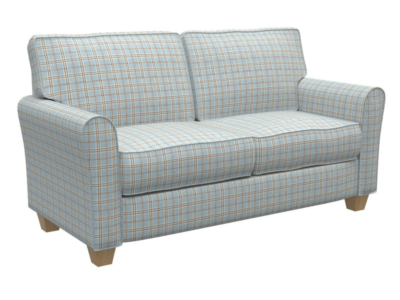 Charlotte - D153 - Cornflower Tartan - Fabric by the Yard - D153 - D153_Furniture